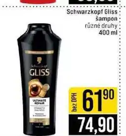 Jip Schwarzkopf Gliss šampon různé druhy nabídka