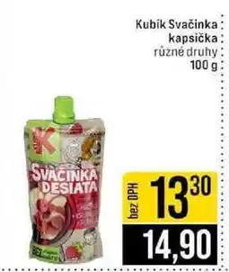 Jip Kubik Svačinka kapsička různé druhy nabídka