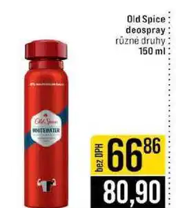 Jip Old Spice deospray různé druhy nabídka