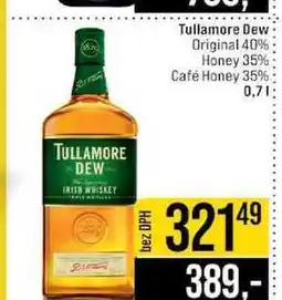 Jip Tullamore Dew Original 40% Honey 35% Café Honey 35% nabídka