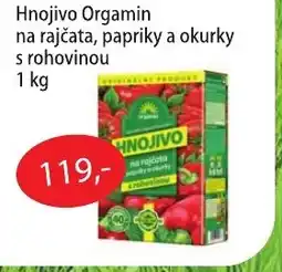 Fortel Hnojivo Orgamin na rajčata, papriky a okurky s rohovinou nabídka