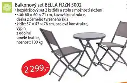 Fortel Balkonový set BELLA FDZN 5002 nabídka