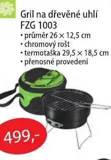 Fortel Gril na dřevěné uhlí FZG 1003 nabídka