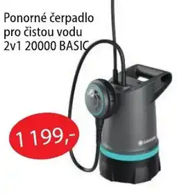 Fortel Ponorné čerpadlo pro čistou vodu 2v1 20000 BASIC nabídka