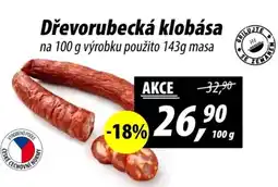 ZEMAN Dřevorubecká klobása nabídka