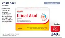 Benu Urinal Akut nabídka