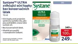 Benu Systane ULTRA zvlhčující oční kapky bez konzervačních látek nabídka