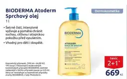 Benu BIODERMA Atoderm Sprchový olej nabídka