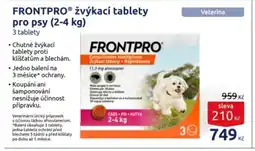 Benu FRONTPRO® žvýkací tablety pro psy nabídka