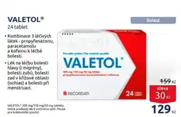 Benu VALETOL nabídka