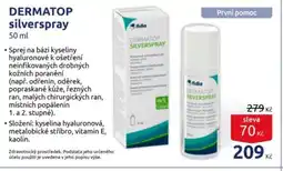 Benu DERMATOP silverspray nabídka
