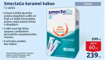 Benu SmectaGo karamel kakao nabídka