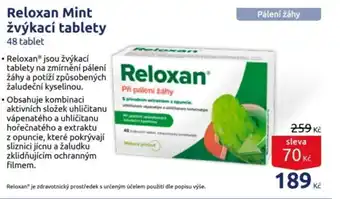 Reloxan Mint žvýkací tablety
