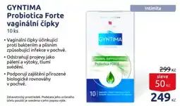 Benu GYNTIMA Probiotica Forte vaginální čípky nabídka