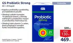 Benu GS Probiotic Strong nabídka