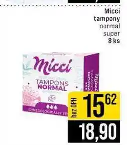 Jip Micci tampony normal super 8 ks nabídka