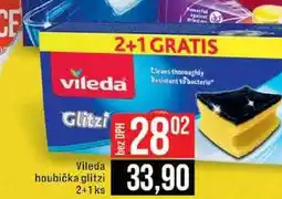 Jip Vileda houbička glitzi 2+1ks nabídka