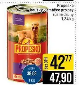 Jip Propesko kousky vomáčce pro psy různé druhy nabídka