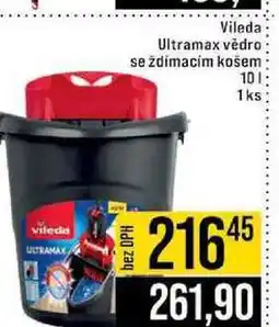 Jip Vileda Ultramax vědro se ždímacím košem 10l 1ks nabídka