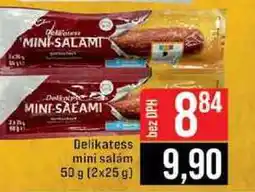 Jip Delikatess mini salám 50 g (2x25 g) nabídka