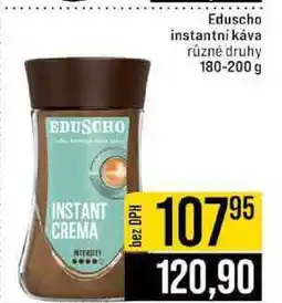 Jip Eduschol instantní káva různé druhy nabídka