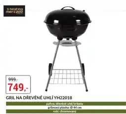 Baumax Gril na dřevěné uhlí YH22018 nabídka