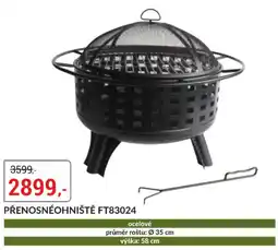 Baumax Přenosnéohniště FT83024 nabídka