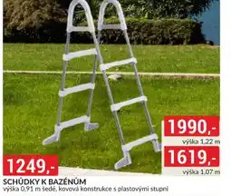 Baumax Schůdky k bazénům nabídka