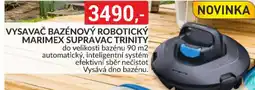 Baumax VYSAVAČ BAZÉNOVÝ ROBOTICKÝ MARIMEX SUPRAVAC TRINITY nabídka