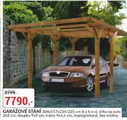 Baumax Garážové stání nabídka