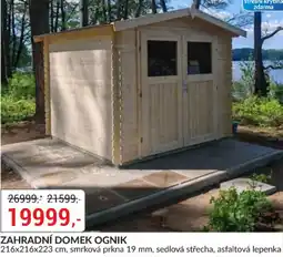 Baumax Zahradní domek ognik nabídka