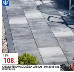Baumax Chodníková dlažba lamos nabídka