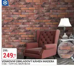 Baumax Venkovní obkladový kámen madera nabídka
