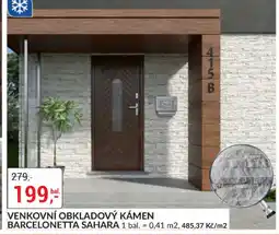 Baumax Venkovní obkladový kámen barcelonetta sahara nabídka