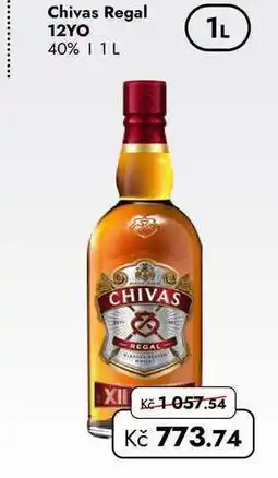TRAVEL FREE Chivas Regal 12YO 40% | nabídka