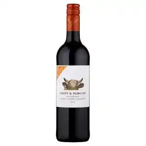 TRAVEL FREE Barton & Guestier Chops & Burgers Bordeaux Merlot - Cabernet Sauvignon červené víno 750ml nabídka