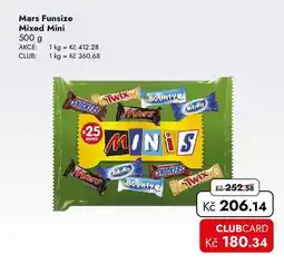 TRAVEL FREE Mars Funsize Mixed Mini nabídka