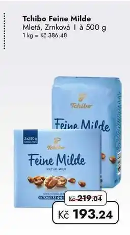 TRAVEL FREE Tchibo Feine Milde Mletá nabídka