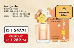 TRAVEL FREE Marc Jacobs Ever So Fresh EdPS Dámský | nabídka