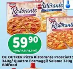 Brněnka Dr. OETKER Pizza Ristorante Prosciutto / Quattro Formaggi/ Salame nabídka