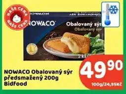 Brněnka NOWACO Obalovaný sýr předsmažený nabídka