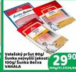 Brněnka Valašský pršut / šunka nejvyšší jakosti / Šunka Bečva nabídka