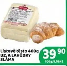 Brněnka Listové těsto nabídka