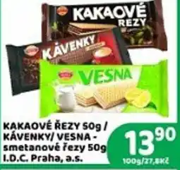 Brněnka KAKAOVÉ ŘEZY / KAVENKY/VESNA- smetanové řezy nabídka