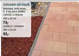 Bauhaus Zahradní obrubník nabídka