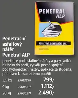 Bauhaus Penetrační asfaltový nátěr Penetral ALP nabídka