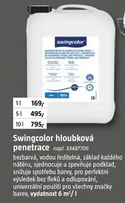 Bauhaus Swingcolor hloubková penetrace nabídka