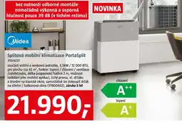 Bauhaus Splitová mobilní klimatizace PortaSplit nabídka