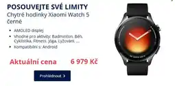 Datart Chytré hodinky Xiaomi Watch 5 černé nabídka