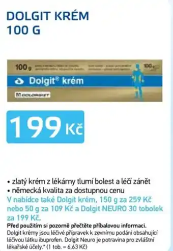 Lékárna AGEL Dolgit krém nabídka